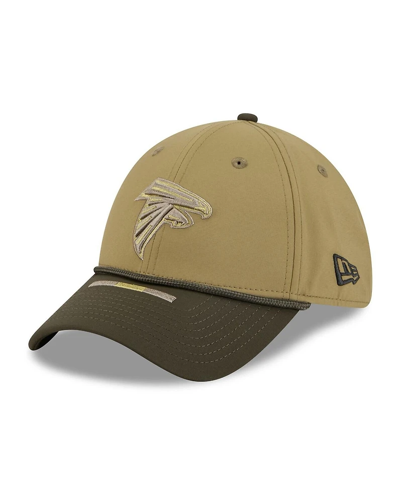 New Era Men's Green/Dark Green Atlanta Falcons 2025 Salute to Service 39THIRTY Flex Hat