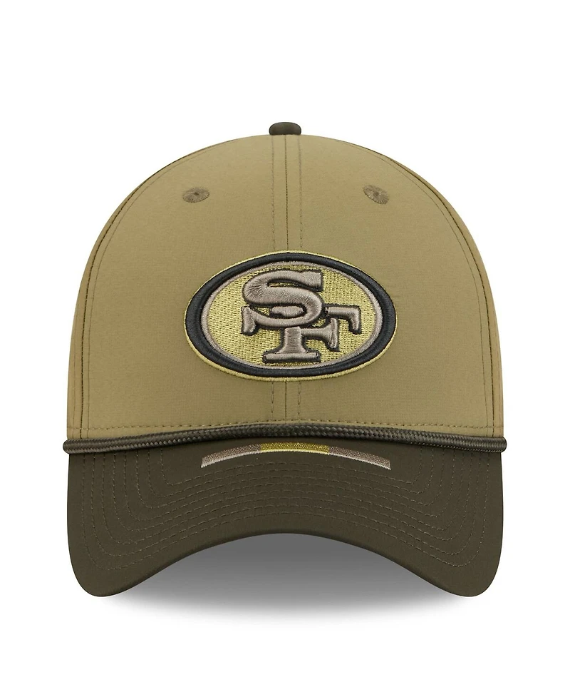 New Era Men's Green/Dark Green San Francisco 49ers 2025 Salute to Service 39THIRTY Flex Hat
