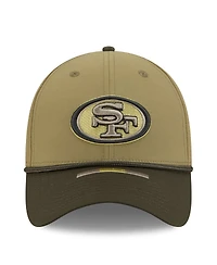 New Era Men's Green/Dark Green San Francisco 49ers 2025 Salute to Service 39THIRTY Flex Hat