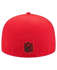 New Era Men's Red Kansas City Chiefs Tri-Hit 59FIFTY Fitted Hat