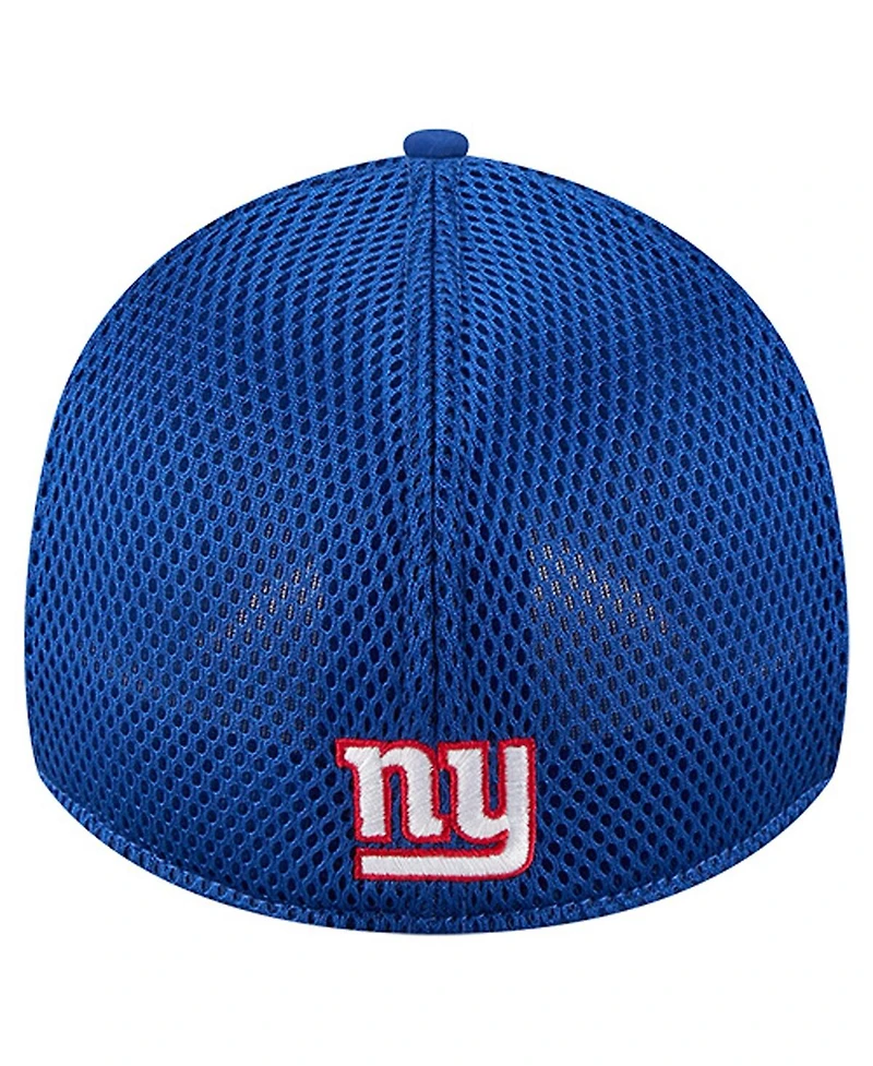 New Era Men's Royal New York Giants Outline 39THIRTY Flex Hat