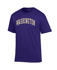 Champion Men's Purple Washington Huskies Basic Arch T-Shirt