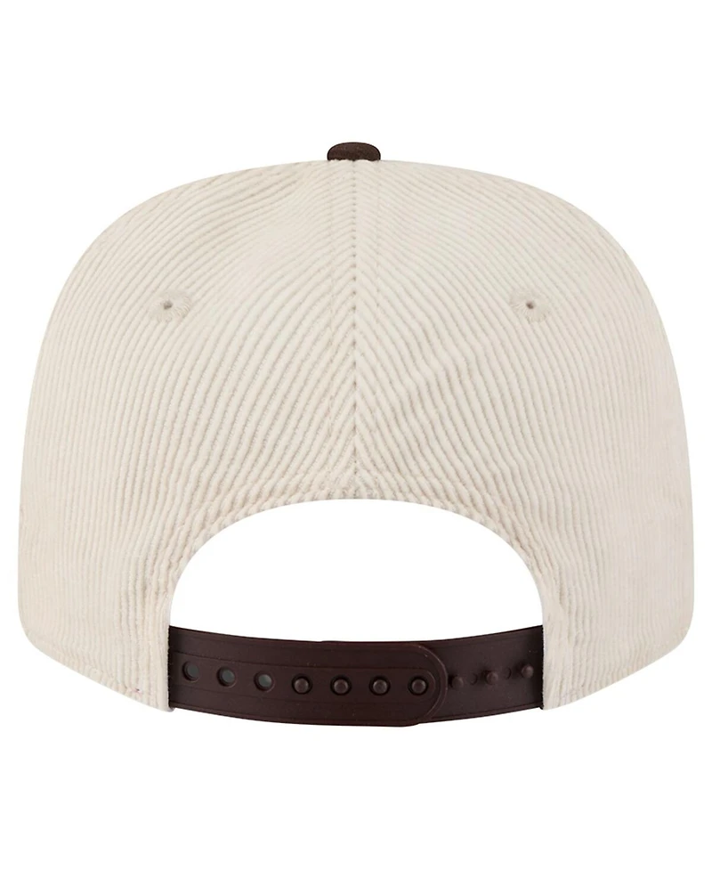 New Era Men's Cream/Brown San Diego Padres Loyal 9SEVENTY Adjustable Hat
