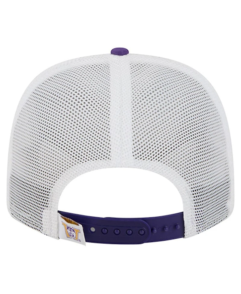 New Era Men's Purple Washington Huskies Team 9SEVENTY Coolera Trucker Adjustable Hat