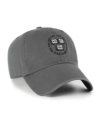 '47 Brand Men's Charcoal Harvard Crimson Clean Up Adjustable Hat