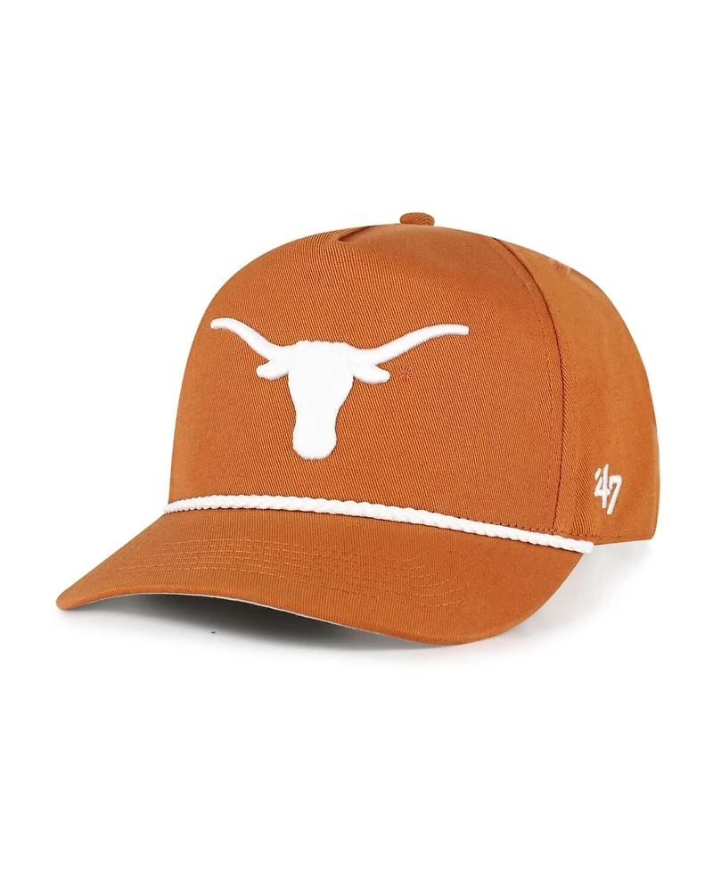 '47 Brand Men's Texas Orange Texas Longhorns Rope Hitch Adjustable Hat