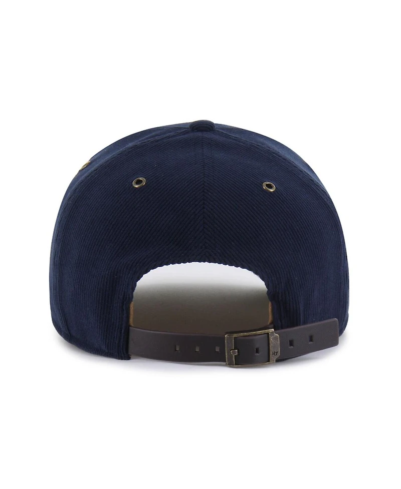'47 Brand Men's Navy Minnesota Timberwolves Golden Age Relaxed Corduroy Hitch Adjustable Hat