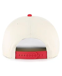 '47 Brand Men's Natural Nc State Wolfpack Pomona Two-Tone Rope Hitch Adjustable Hat
