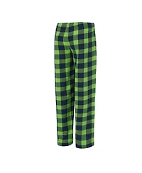 Concepts Sport Women's 2-Piece College Navy/Neon Green Seattle Seahawks Avondale T-Shirt and Pants Flannel Pj Set