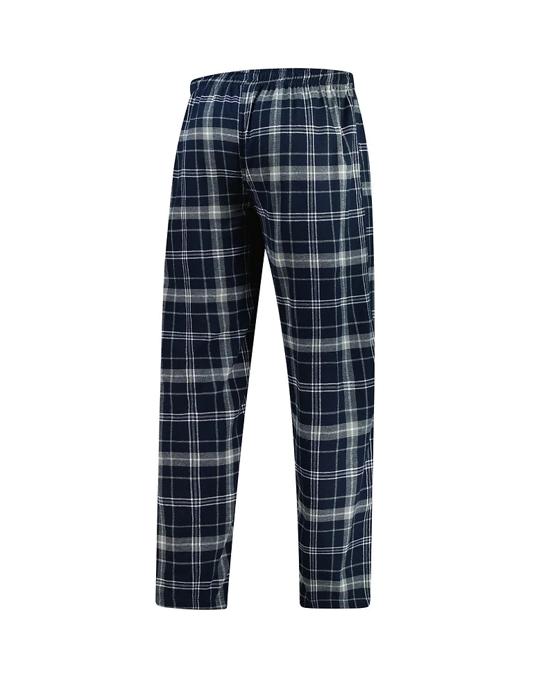 Concepts Sport Men's Navy/Gray Oklahoma City Thunder Ultimate Plaid Flannel Pants