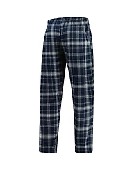 Concepts Sport Men's Navy/Gray Oklahoma City Thunder Ultimate Plaid Flannel Pants