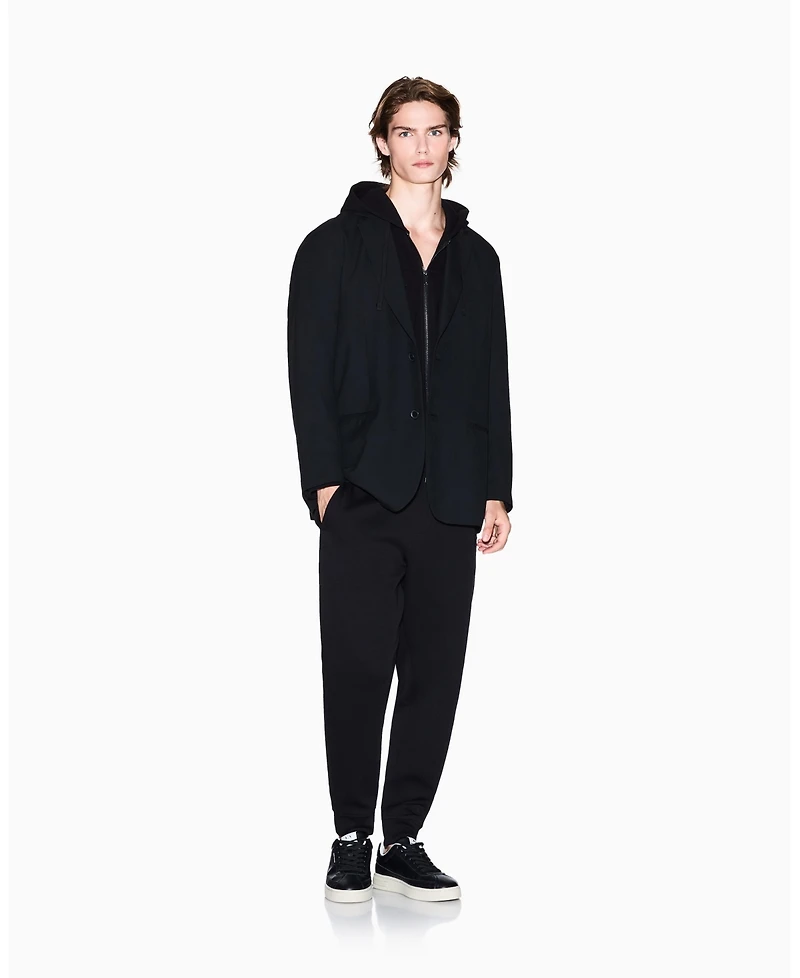 A|X Armani Exchange Men's Night Lab Single Breasted Wool Blazer