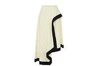 Labeca London Women's Kayra Cotton Striped Skirt