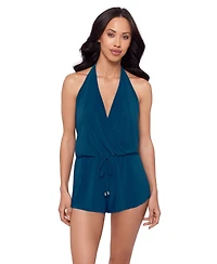 Women's Magicsuit Solids Bianca Swim Romper
