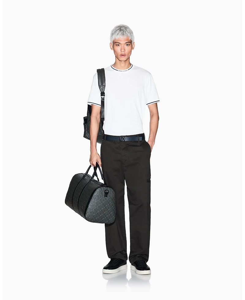 A|X Armani Exchange Men's Tipped Logo T-Shirt