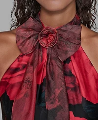 Karl Lagerfeld Paris Women's Floral Print Dress