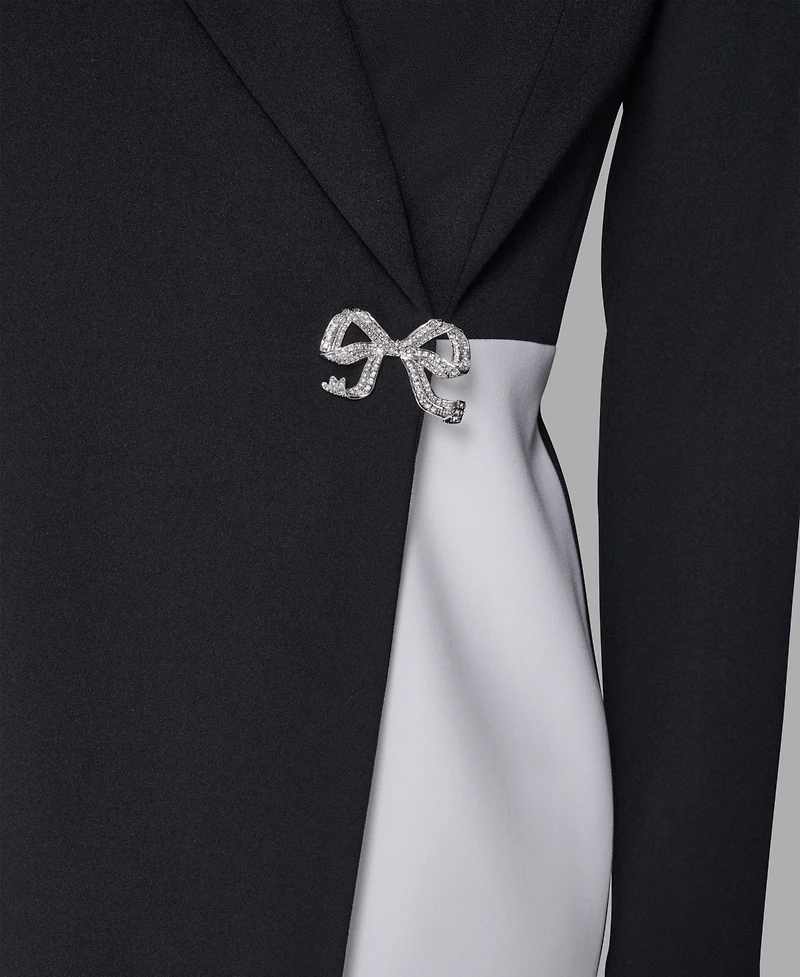Karl Lagerfeld Paris Women's Collared Jacket Dress
