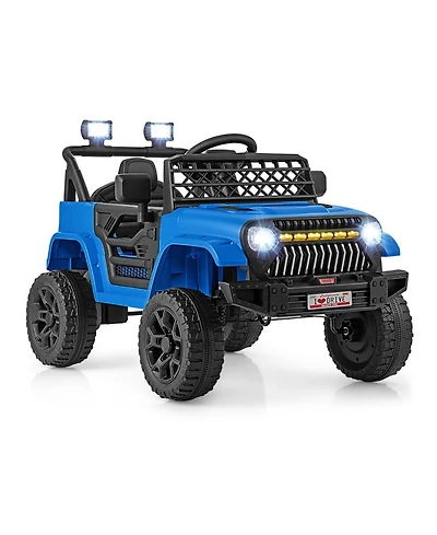 12V Kids Ride on Truck Car with Parental Remote and Music Player