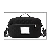 Three-dimensional Diamond Patterned Small Square Tote