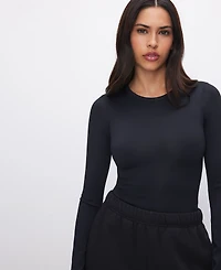 Good American Women's Sculpting Crew Neck Bodysuit