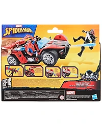 Spider-Man Marvel VenomVersus Epic World of Action Miles Morales Remix Blast Racer Action Figure Set