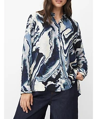 Masai Copenhagen Women's MaImanja Long Sleeve Collared Shirt
