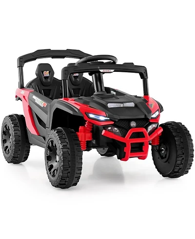 12V Kids Ride On Car Utv Electric Vehicle with Led Lights Music and Horn