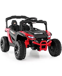 12V Kids Ride On Car Utv Electric Vehicle with Led Lights Music and Horn