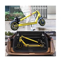 Artudatech 8.5-inch folding electric scooter with app, 350W, 35km range, 30km/h city commuting with lights