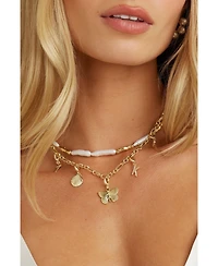 Untamed Petals Shell Charm
