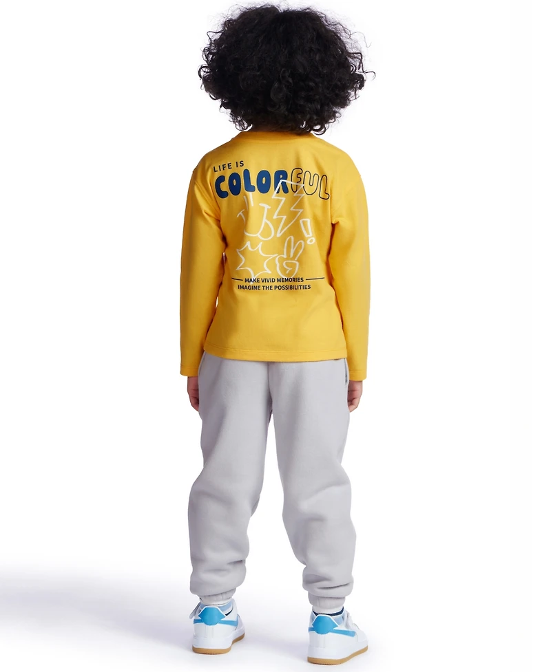 Color Lab Unisex 2T-6X Pull-On Fleece Jogger Pants