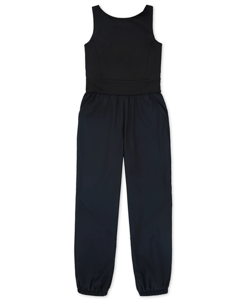 abercrombie kids Girls Sleeveless Round Neck Jumpsuit