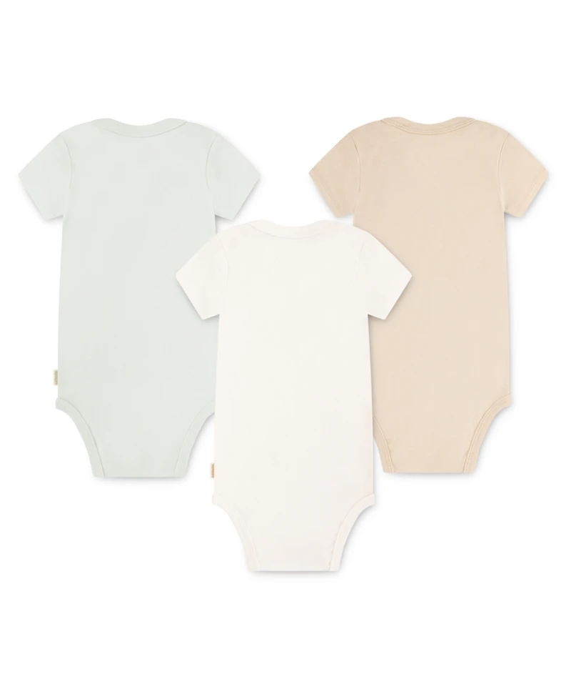 Huggies Baby Boys and Girls 3-Piece Short Sleeves Bodysuit Set