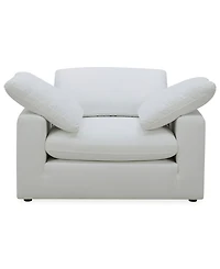 Furniture Fog 55" Fabric Accent Chair