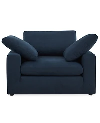 Furniture Fog 55" Fabric Accent Chair