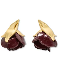 kate spade new york Cubic Zirconia Rose Buds Earrings