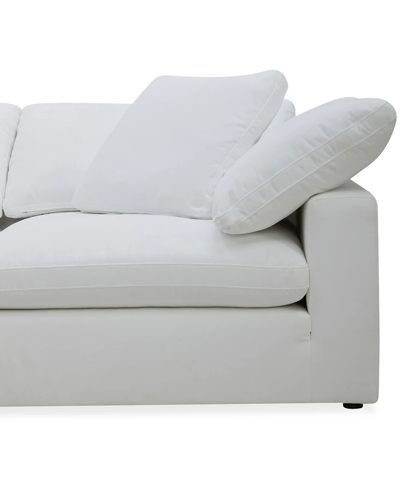 Furniture Fog 6-Pc. Fabric L-Sectional Sofa Set