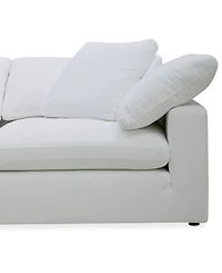 Furniture Fog 6-Pc. Fabric L-Sectional Sofa Set