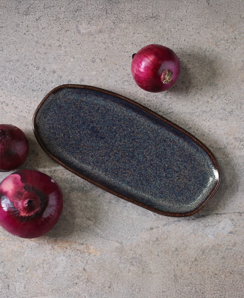 Porto Brasil Medium Shallow 9" Oval Platters, Set of 4