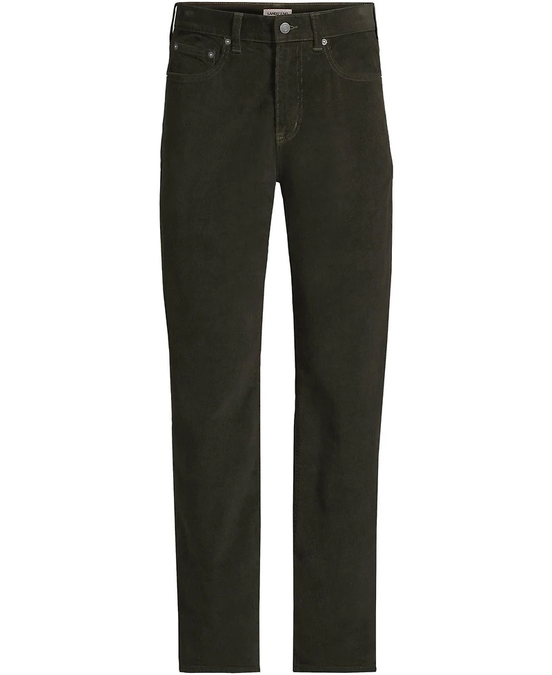 Lands' End Men's Corduroy Comfort Waist Classic Fit 5 Pocket Pant