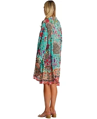 La Moda Clothing Women's Summer Dress with Collared Neck