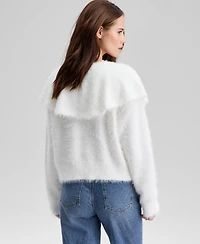 And Now This Women's Eyelash Cape Sweater, Macy's Exclusive