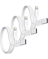 Overtime 4 Ft Lightning Cable 3-Pack Chargers (CE14541A)