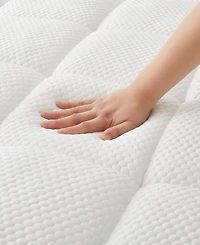 Unikome 3" Ultra Soft Memory Foam Quilted Down Alternative Mattress Pad, Queen