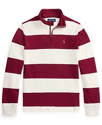 Polo Ralph Lauren Big Boys Striped Cotton Interlock Pullover
