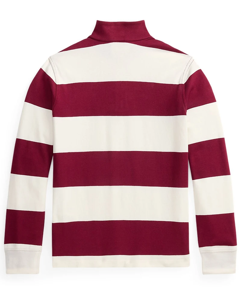 Polo Ralph Lauren Big Boys Striped Cotton Interlock Pullover
