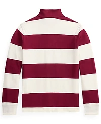 Polo Ralph Lauren Big Boys Striped Cotton Interlock Pullover