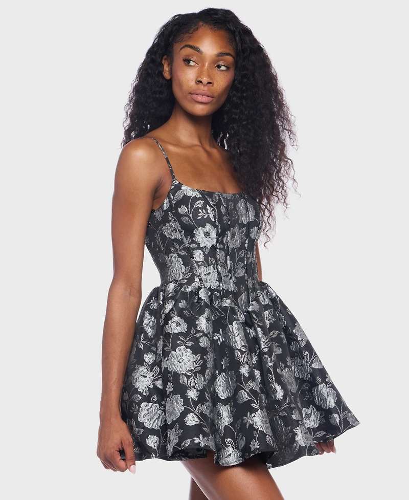 Alex & Sophia Junior's Spaghetti Strap Sleeveless Bustier Dress