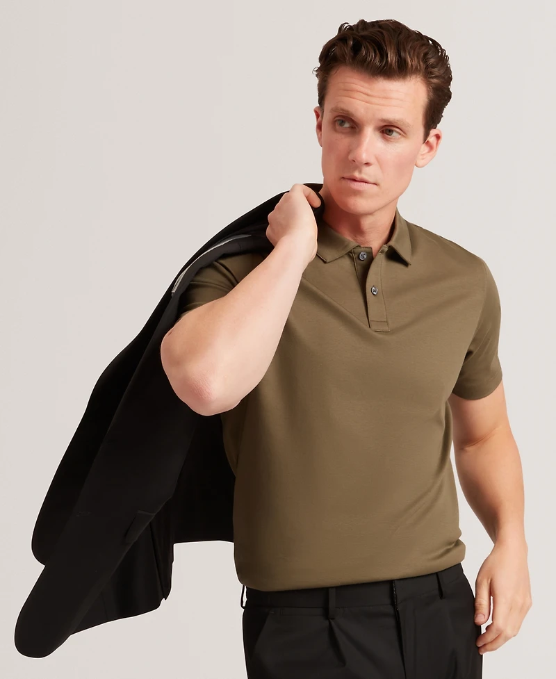 Ted Baker Men's Regular Fit Soft Touch Polo Shirt