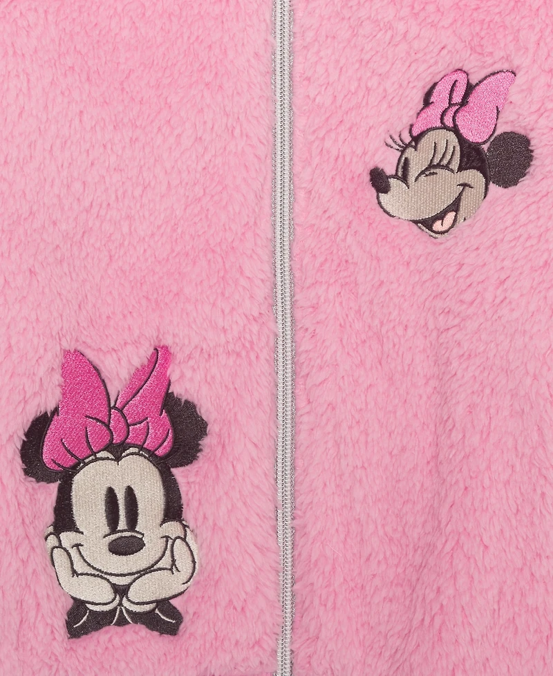 Disney Girls 2T-6X Minnie Mouse Long Sleeve Jacket